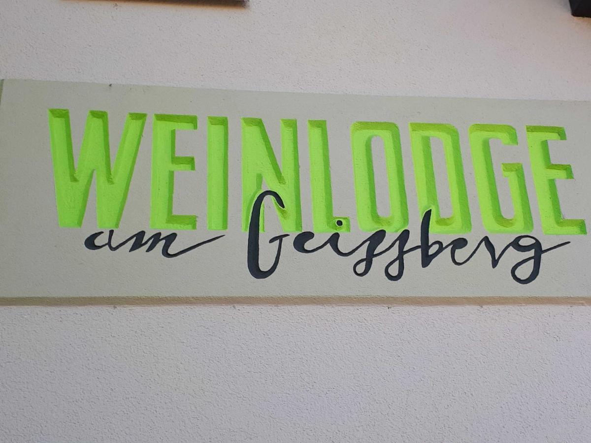 Weinlodge Am Geissberg Eberstadt Zewnętrze zdjęcie